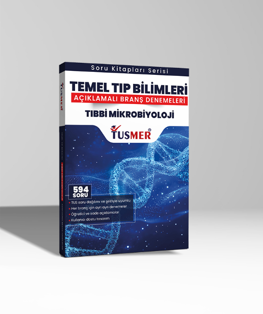 Tıbbi Mikrobiyoloji - Açıklamalı Branş Denemeleri resmi