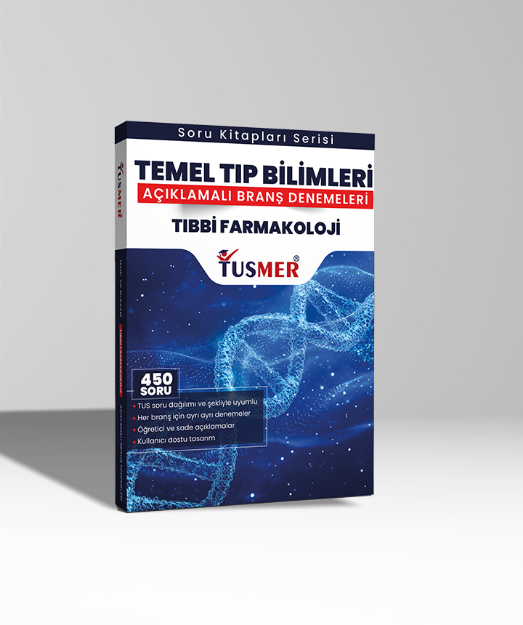 Tıbbi Farmakoloji - Açıklamalı Branş Denemeleri resmi
