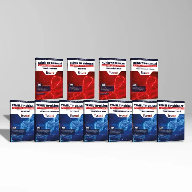 Temel Bilimler + Klinik Bilimler - Açıklamalı Branş Denemeleri - Kitap resmi