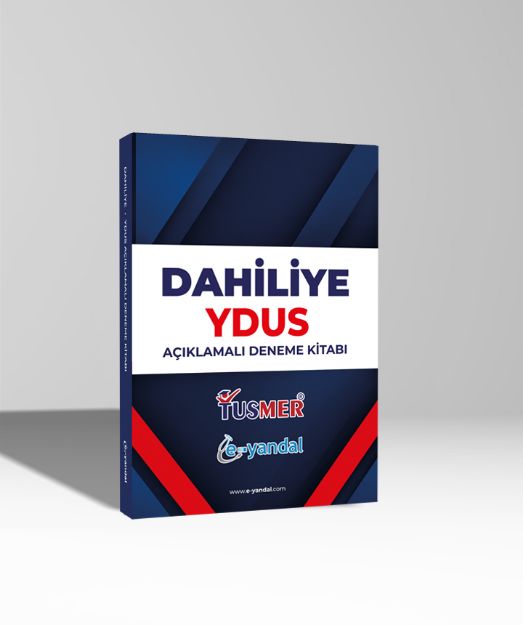 YDUS Dahiliye Açıklamalı Deneme Kitabı resmi